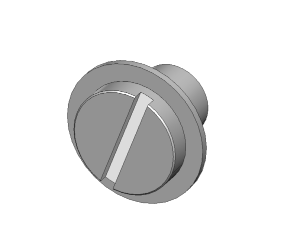 Cylindrical head screw with collarette, nickel-plated #5420Pos. 19 = Screw for crown wheel