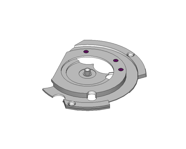 Automatic device framework nickel-plated #1134