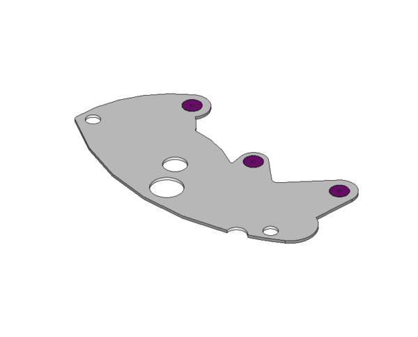 Automatic device lower bridge, jewelled #1141