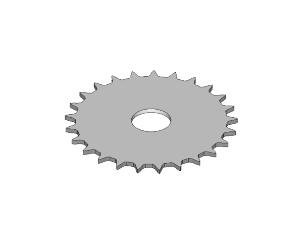 Crown wheel, nickel-plated #420