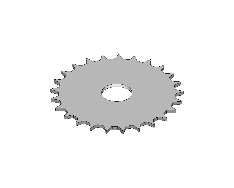 Crown wheel, nickel-plated #420