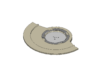 Massa oscillante, montata, nichelato, 21 JSM #1143/1
