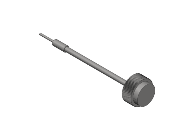 Aufzugswelle, mit Krone (S0,90x24mm) #401