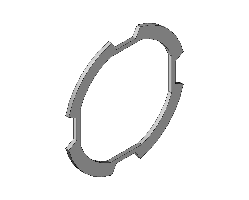 Oscillating weight bolt rough #1491