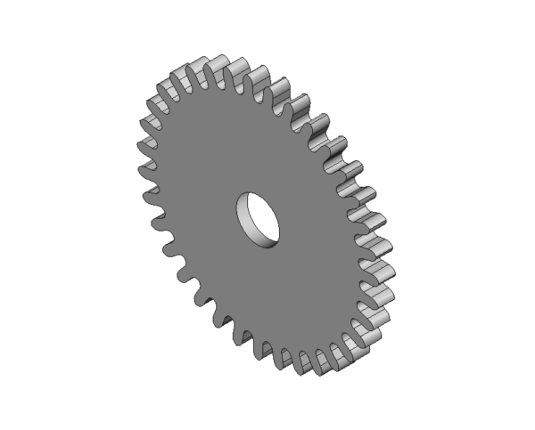 Crown wheel, nickel-plated #420