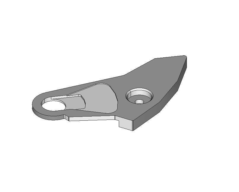 Balance bridge, nickel-plated, for regulator #121/1
