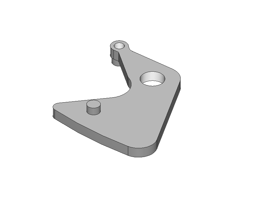 Setting lever, assembled, without the Screw #443