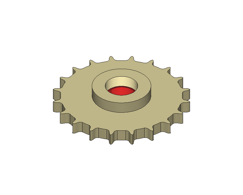Minute counter driving wheel, 30 min #8062