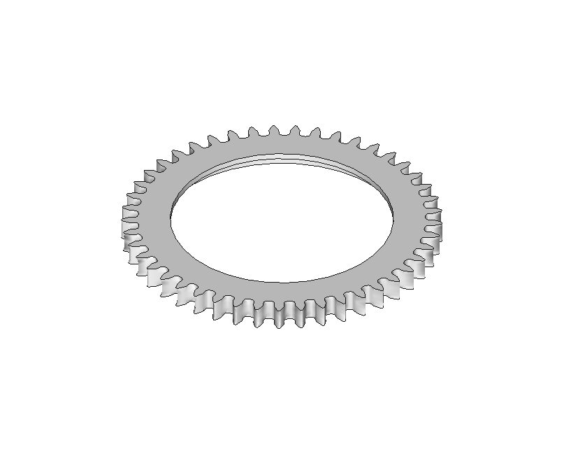 Crown wheel, nickel-plated #420
