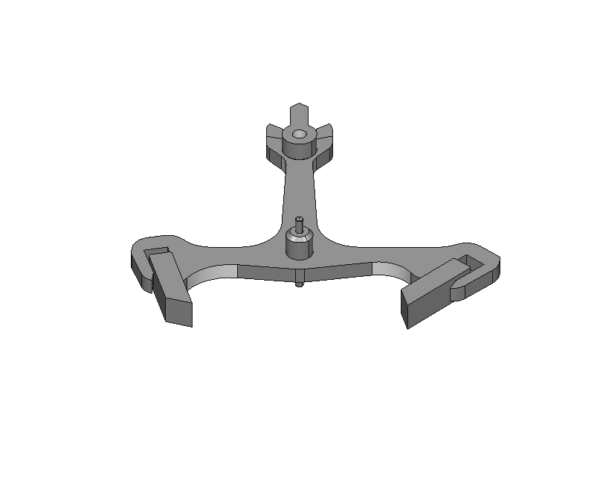 Pallet fork for chronometer #710