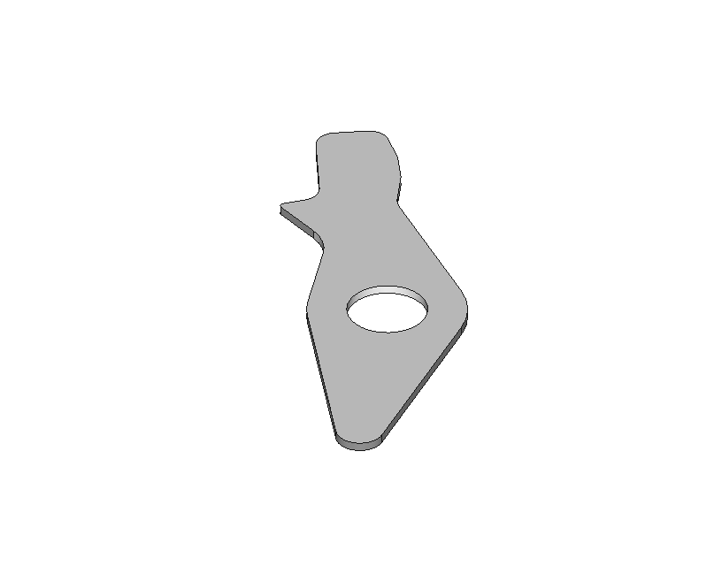 Set hour hammer operating lever #8670