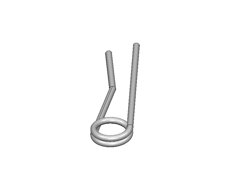 Hammer spring, 2 functions #8730
