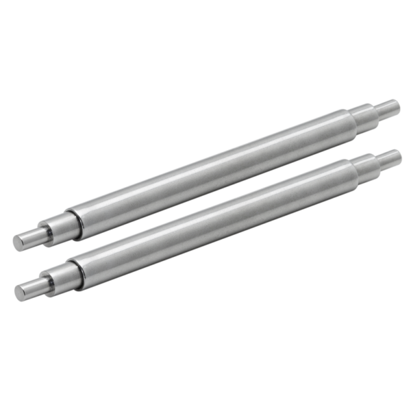 Spring bar smooth, in steel, for watches with drilled lugs. Diam: 1.50mm / For lug-to-lug width: 20mm