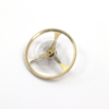 Timed balance regulated, without stud, 3 arms, 2N gold plated, Chronometer, #721