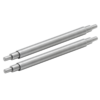 Barrette lisse en acier (1x), pour corne avec trous traversants Diam: 1.50mm / Pour entrecorne 14mm